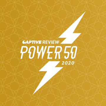 Captive Review Power 50 2020 logo
